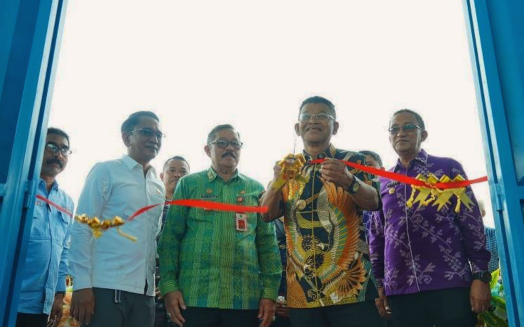 (13/02/2025) Gubernur Sulteng Resmikan Gedung Dermaga dan TPI di PPI Donggala