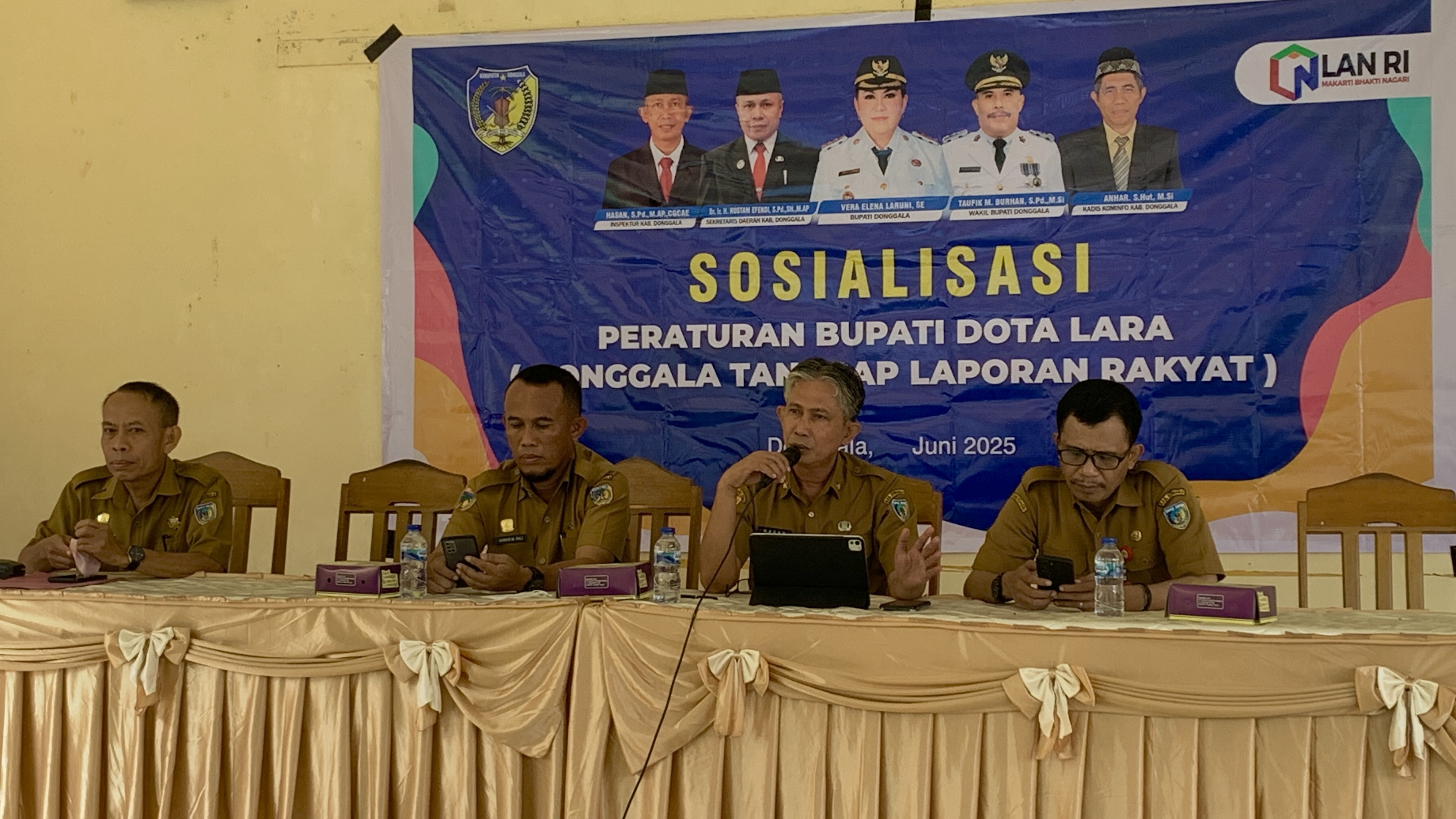(24/06/2025) Pemkab Donggala Sosialisasikan Dota Lara demi Pelayanan Publik Responsif