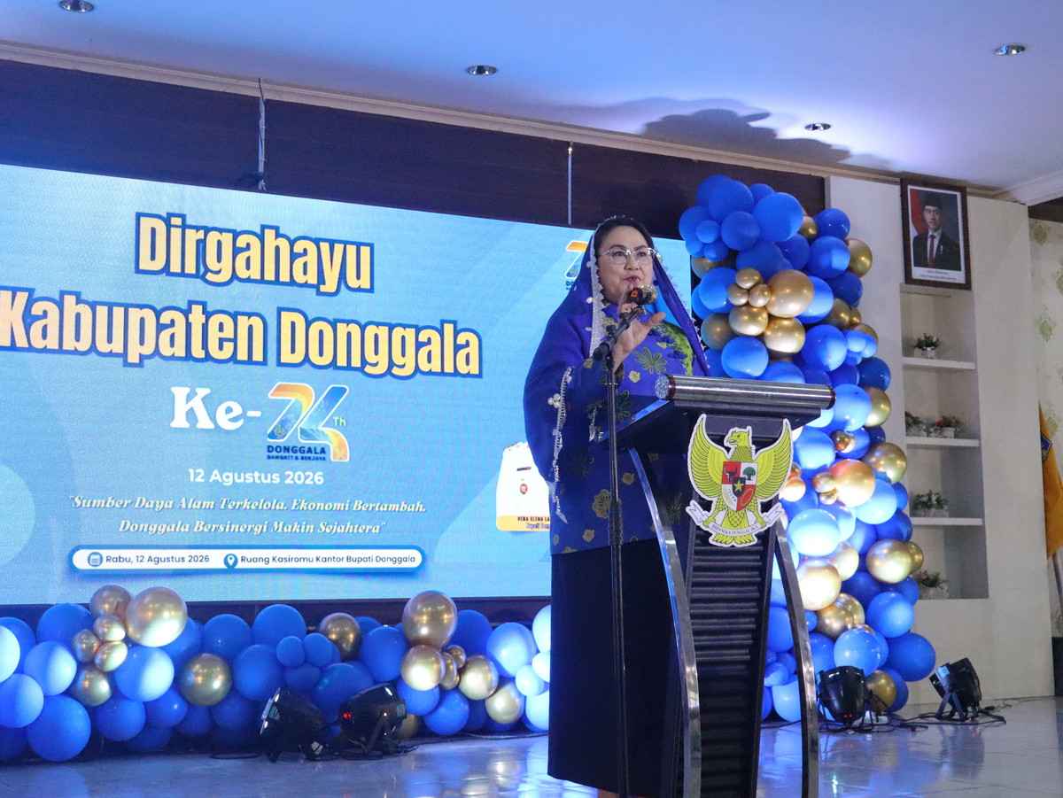 (12/08/2026) HUT ke-74, Pemkab Donggala Perkuat SDM, Ekonomi Rakyat, dan Pariwisata